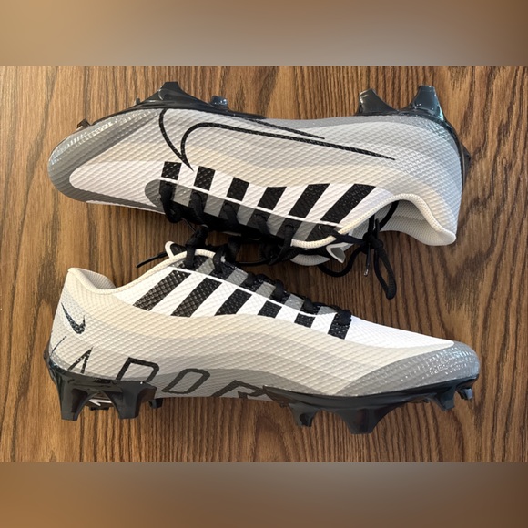 Size 10.5 Nike Vapor Edge Speed 360 Football Cleats White Photon Dust DQ5110-100 - Picture 2 of 7